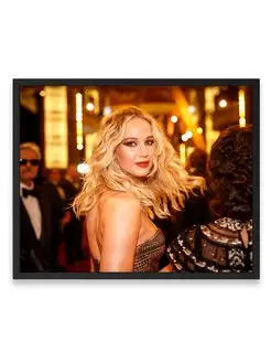 Плакат, Дженифер Лоуренс, Jennifer Lawrence 40х50