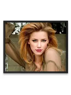 Постер 40х50, Эмбер Херд, Amber Heard