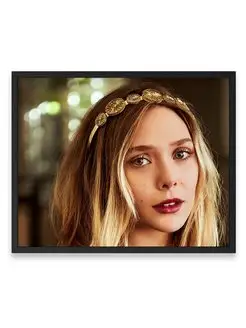 Постер 40х50, Элизабет Олсен, Elizabeth Olsen