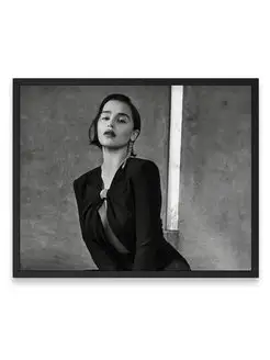 Постер 40x50, Эмилия Кларк, Emilia Clarke