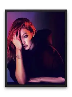 Постер, Джиджи Хадид, Gigi Hadid 40х50