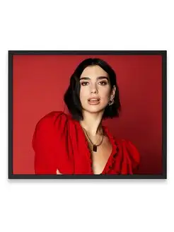 Постер интерьерный, Дуа Липа, Dua Lipa 40х50