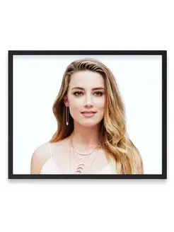 Плакат, Эмбер Херд, Amber Heard 40х50