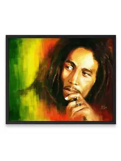 Плакат, Боб Марли, Bob Marley 40х50