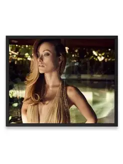 Постер, Оливия Уайлд, Olivia Wilde 40х50