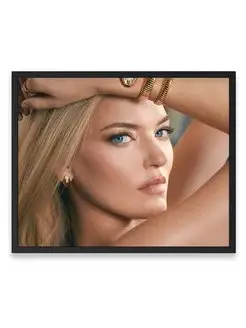 Постер интерьерный, Марта Хант, Martha Hunt 40х50