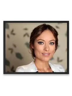 Плакат, Оливия Уайлд, Olivia Wilde 40х50