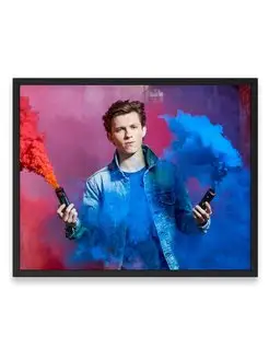 Плакат, Том Холланд, Tom Holland 40х50