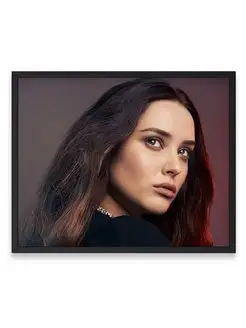 Постер, Кэтрин Лэнгфорд, Katherine Langford 40х50