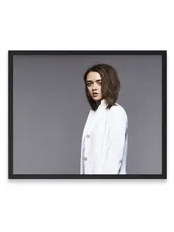 Постер 40х50, Мэйси Уильямс, Maisie Williams