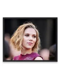 Постер, Скарлетт Йоханссон, Scarlett Johansson 40х50