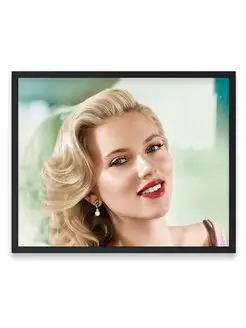 Плакат, Скарлетт Йоханссон, Scarlett Johansson 40х50