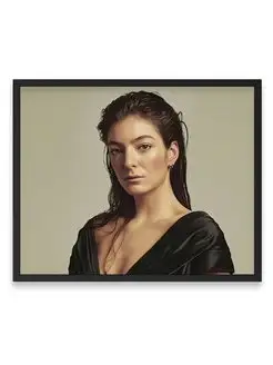 Постер интерьерный, Лорд Эль, Lorde Elle 40х50