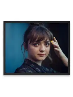 Плакат, Мэйси Уильямс, Maisie Williams 40х50