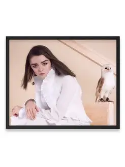 Постер 40x50, Мэйси Уильямс, Maisie Williams