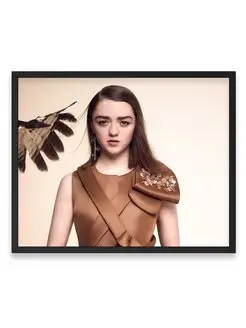 Постер 40x50, Мэйси Уильямс, Maisie Williams