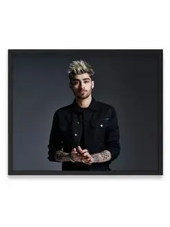 Постер интерьерный, Зейн Малик, Zayn Malik 40х50