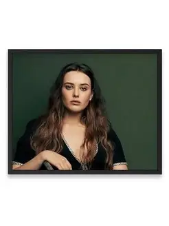 Постер, Кэтрин Лэнгфорд, Katherine Langford 40х50