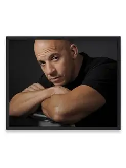 Постер, Плакат, Вин Дизель, Vin Diesel 40х50