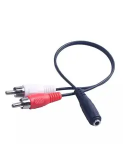 AUX-2rca кабель 38см