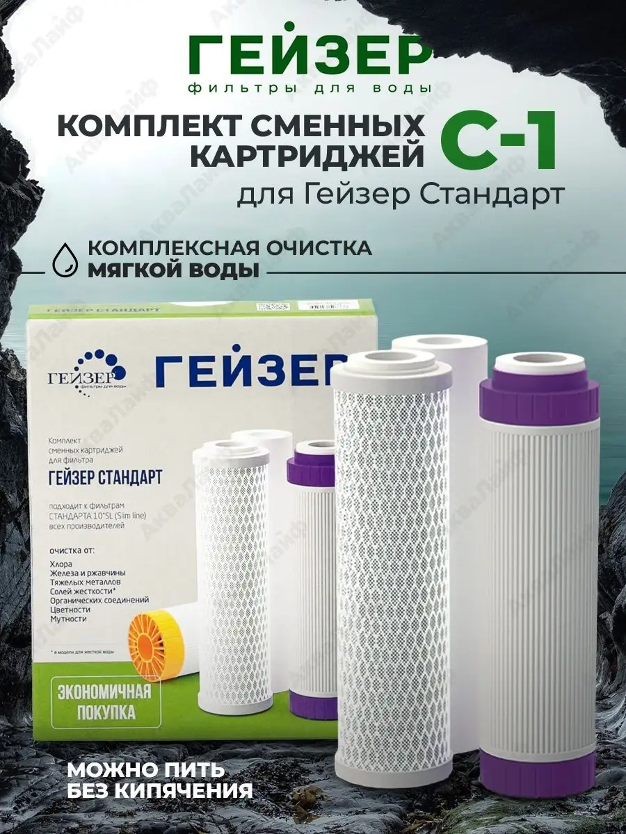 Гейзер Стандарт Картриджи Купить Спб