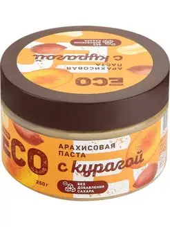 Паста арахисовая с курагой, 250г