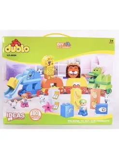 Конструктор аналог duplo поезд