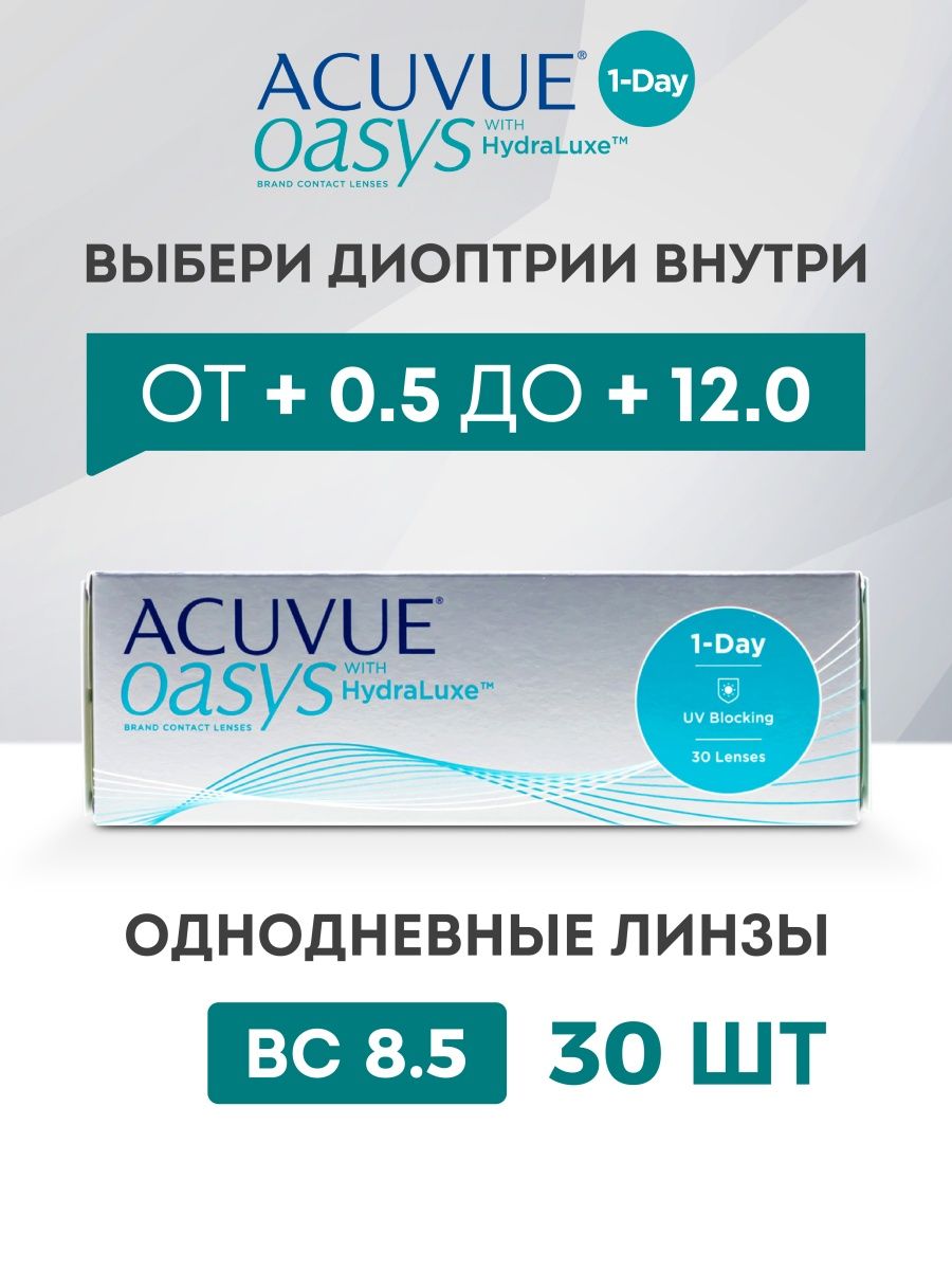 Однодневные линзы acuvue oasys 1 day