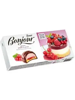 Пирожное Bonjour Со вкусом ягод