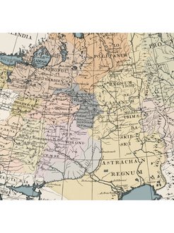 Генеральная карта российской империи 1734 высокого разрешения