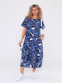 Летнее трикотажное платье бохо DIANIDA 150273736 купить за 2 100 ₽ в интернет-магазине Wildberries