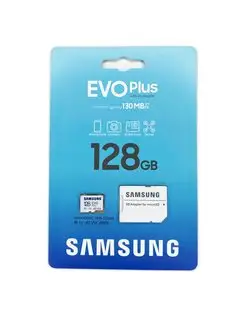 Карта памяти MicroSD Samsung 128GB EVO Plus