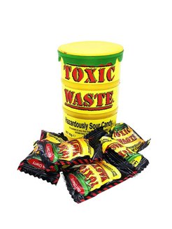 Кислые конфеты Toxic waste красный