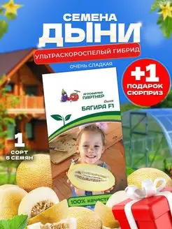 Семена дыни Багира ультраскороспелая ананасный вкус