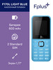 Телефон сотовый F170L Light Blue бренд F+ продавец Продавец № 67466