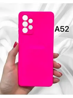 Чехол на Samsung A52 силиконовый противоударный