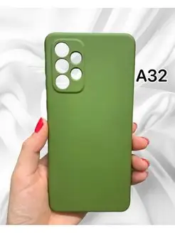 чехол для Samsung A32 силиконовый противоударный