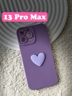 Чехол на iPhone 13 Pro Max силиконовый милый