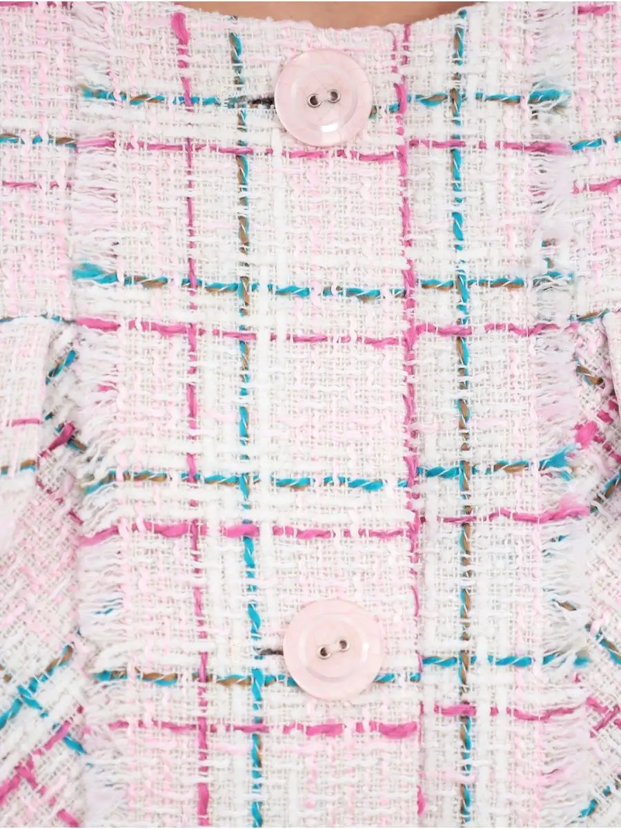 CHANEL SUPERMARKET PINK SKIRT TWEED LESAGE