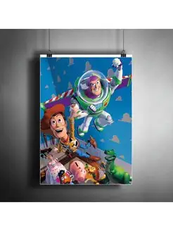 Постер плакат "Мультфильм История игрушек. Toy Story" А3