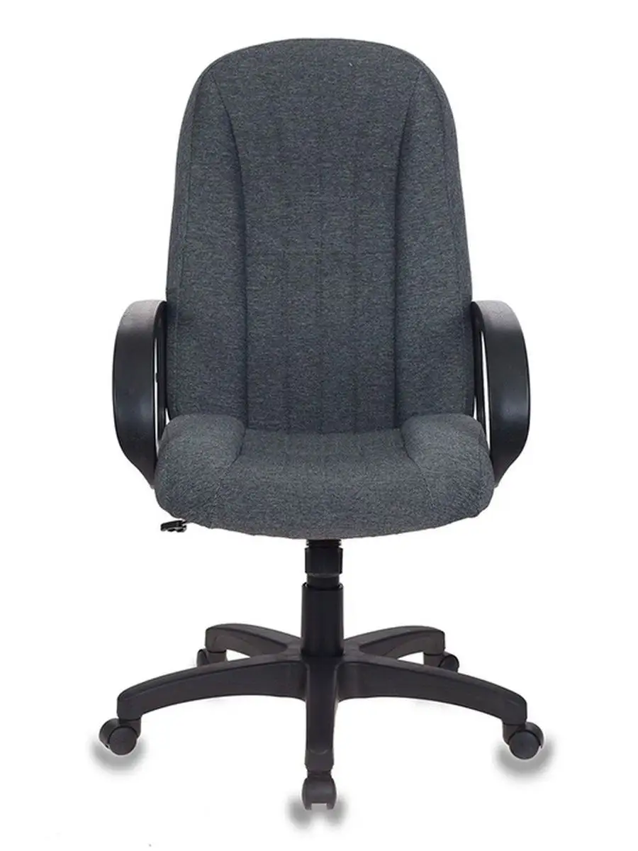 Кресло руководителя бюрократ t 898axsn серый 3c1 крестовина пластик