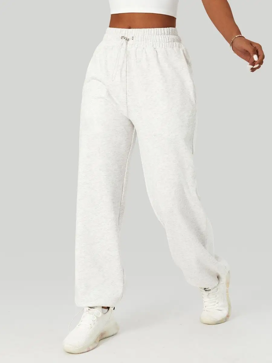 Спортивные штаны женские белые / Брюки спортивные широкие Ufer 150982965 купить за 2 785 ₽ в интернет-магазине Wildberries