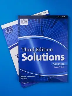 Solutions Advanced 3rd Student's book + Workbook + CD диск