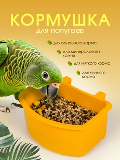 Кормушка для птиц, попугаев хомяков крыс