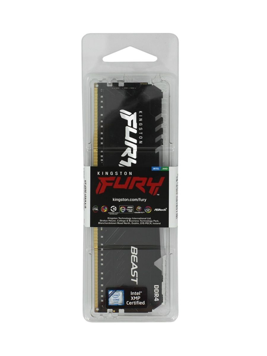 Kingston fury beast black cl16. Оперативная память Fury Beast ddr4 8gb 3200mhz. Kf432c16bba/16.