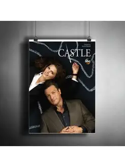 Постер плакат "Сериал Касл (Castle)" А3