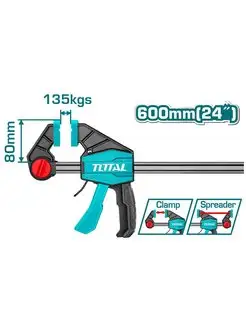 Струбцина быстрозажимная 80*600мм THT1346802 (8)