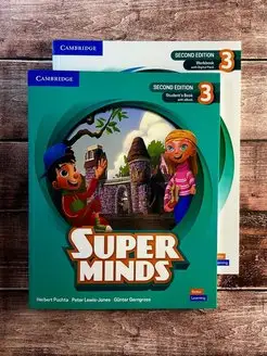 Super Minds 3. 2nd edition Student`s + Workbook