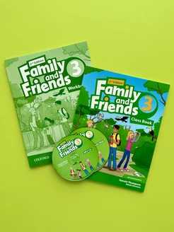 Family and Friends 3 Class Book + Workbook + 2CD