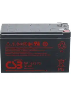 Аккумуляторная батарея CSB GP1272 F2 (12V28W)